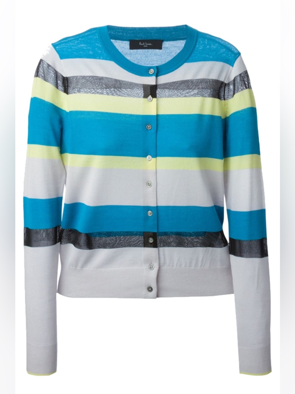 Paul Smith merino wool crew cardigan Sz M